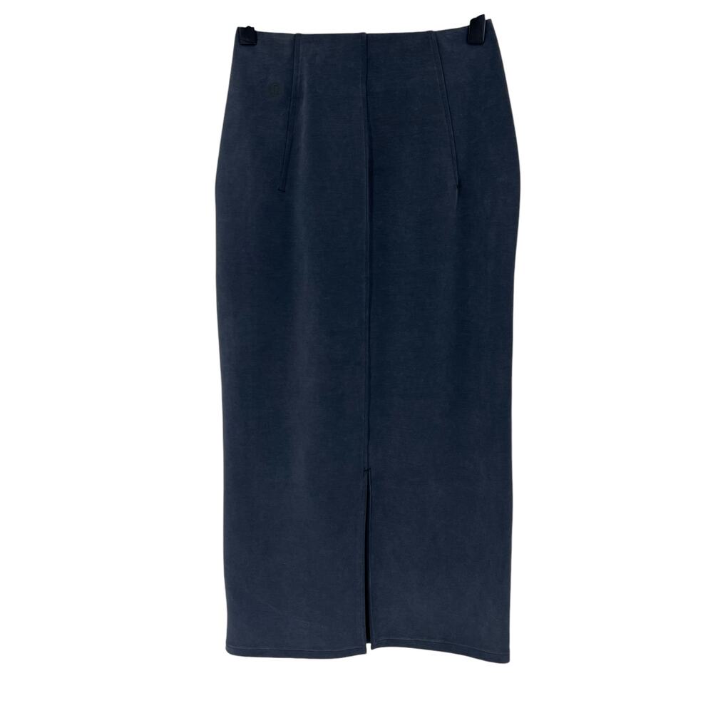 Lululemon Softstreme High-Rise Midi Skirt in Black - Picture 11 of 12